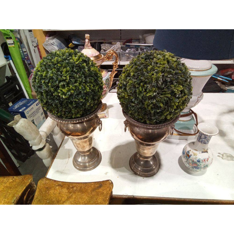 JARRON METAL CON SETO