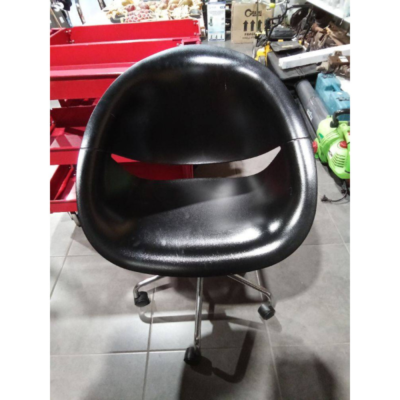 SILLA GIRATORIA NEGRA RUEDAS