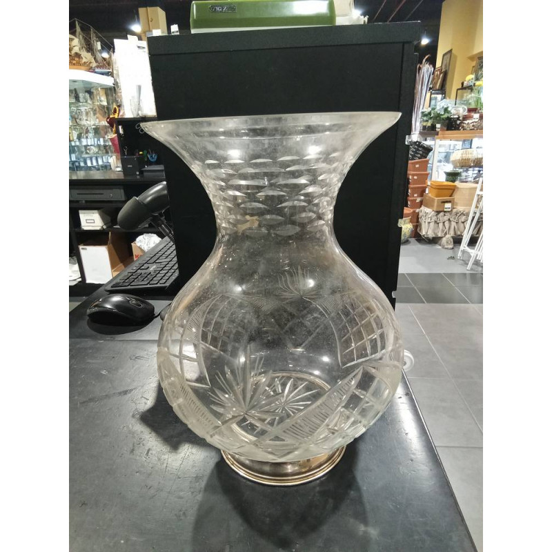 JARRON TALLADO PLATA