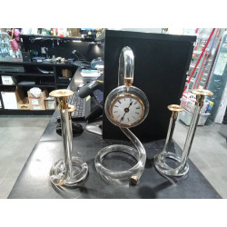 RELOJ SOBREMESA CANDELABROS
