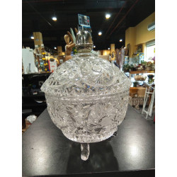 BOMBONERA CRISTAL TALLADA