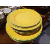 CONJ. PLATOS AMARILLO VERDE