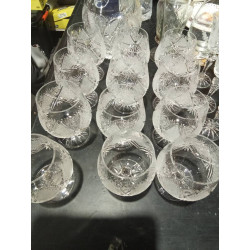 12 COPAS COÑAC BOHEMIA