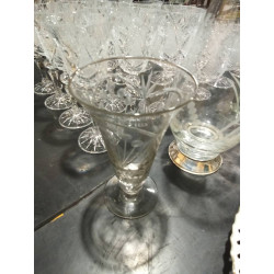 JARRON CRISTAL TALLADO