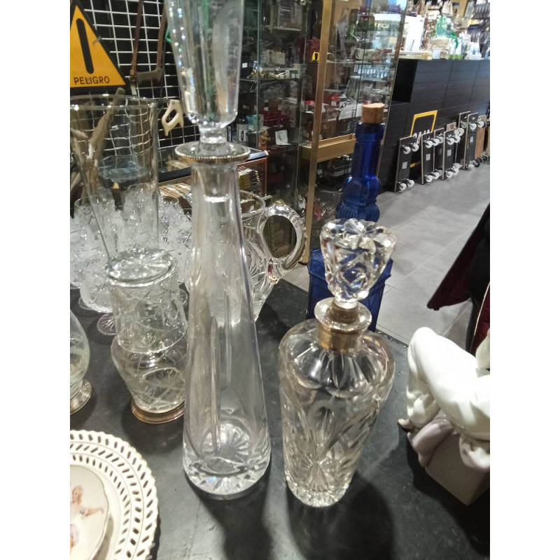 LICORERA CRISTAL PLATA