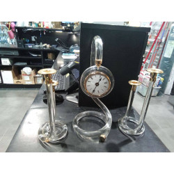 RELOJ SOBREMESA CANDELABROS