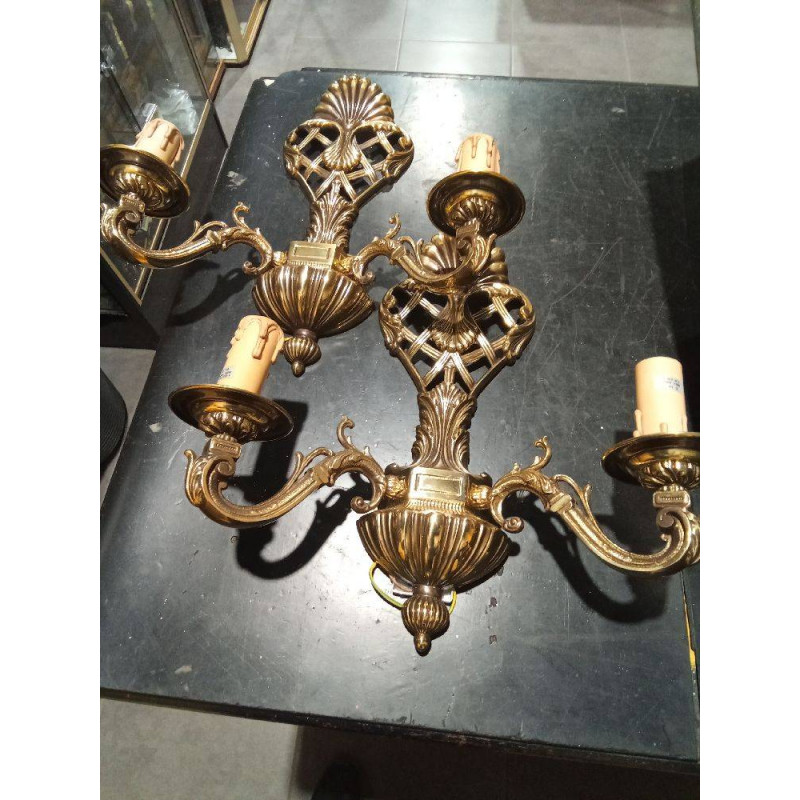 PAREJA DE APLIQUES