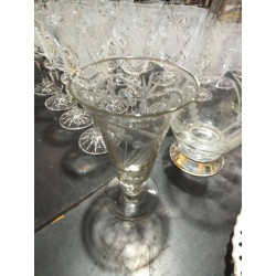 JARRON CRISTAL TALLADO