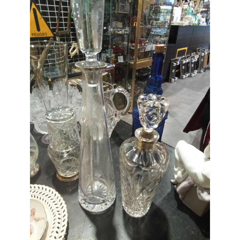 LICORERA CRISTAL PLATA