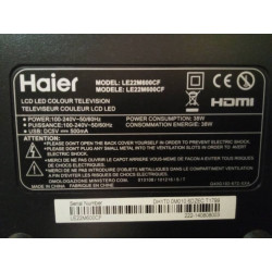 TELEVISOR 22 HAIER CON TDT Y MANDO