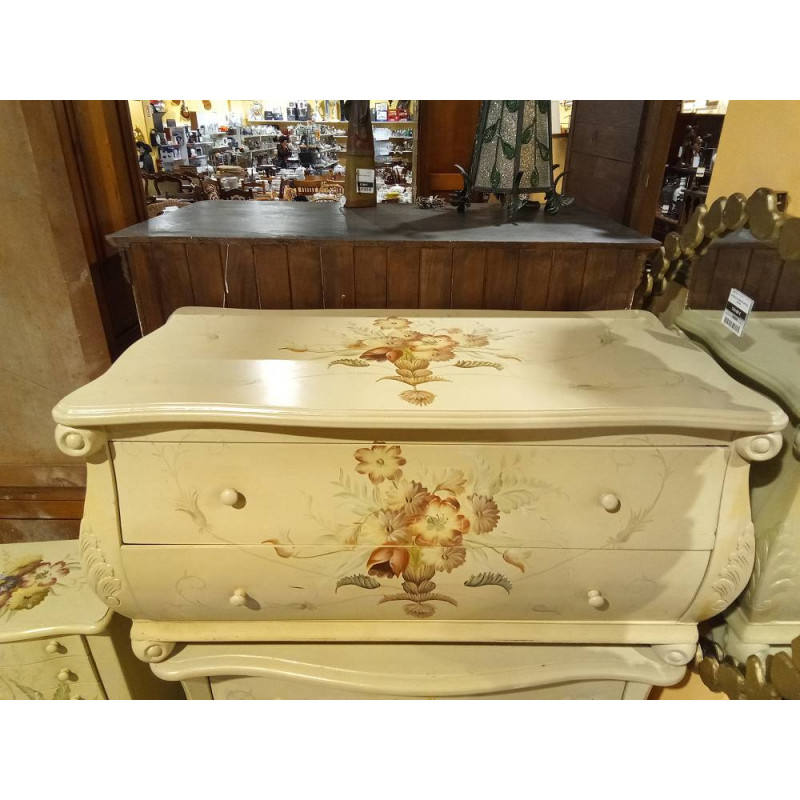 BAUL FLORES PIE DE CAMA