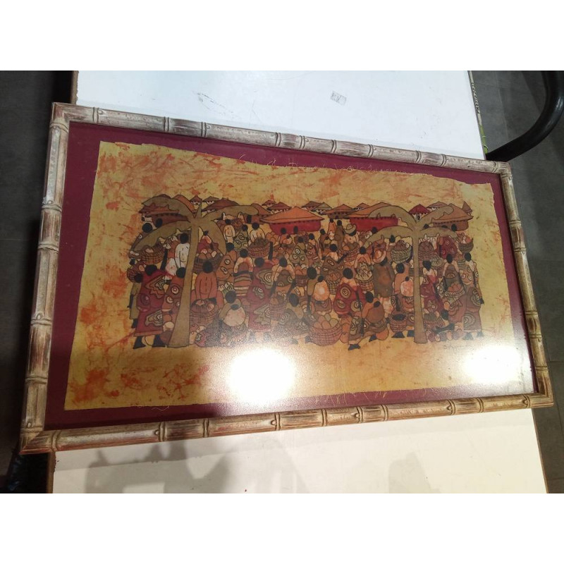 PINTURA SOBRE TELA INDÚ