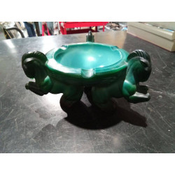 CENICERO VERDE MALAQUITA