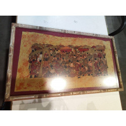 PINTURA SOBRE TELA INDÚ