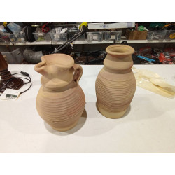 JARRO DE ALFARERIA  BIZCOCHO