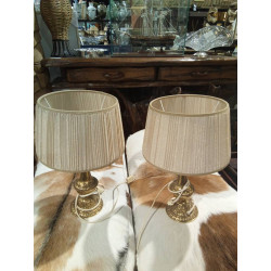 PAREJA DE LAMPARAS SOBREMESA