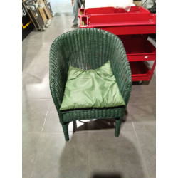 SILLON MIMBRE VERDE