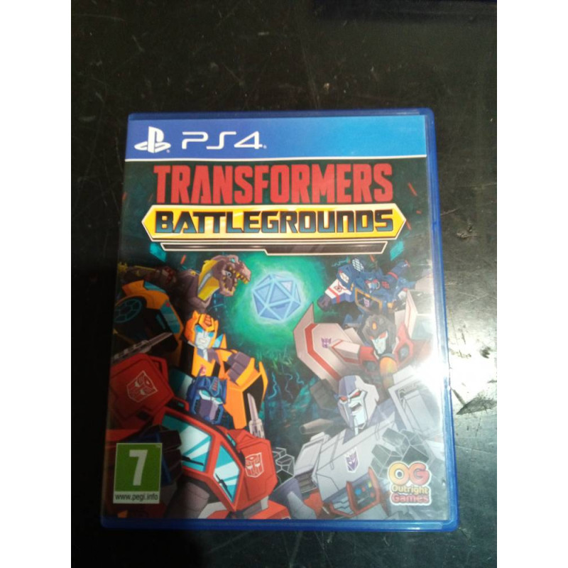 TRNSFORMERS BATTLEGROUNDS PS4