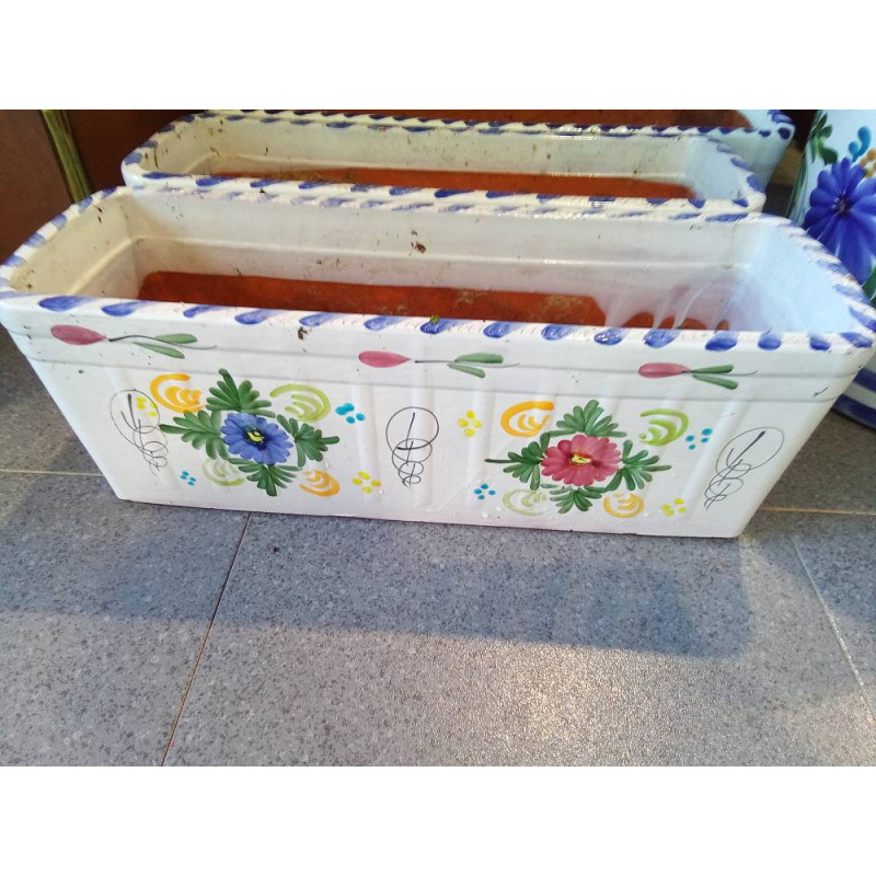 MACETA FLORES RECT.P.