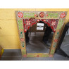 ESPEJO MDF 41X2X56 FLORAL PINTADOA AMNO MULTICOLOR