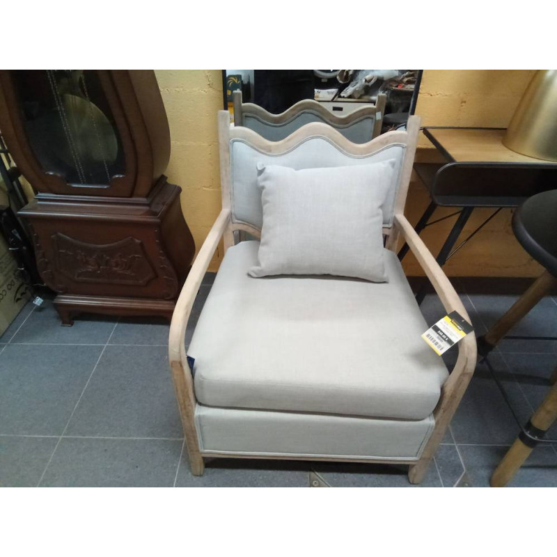 SILLON ABETO POLIESTER 70X73X88 GRIS