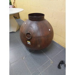 ANFORA HIERRO 80X80X86 OXIDO