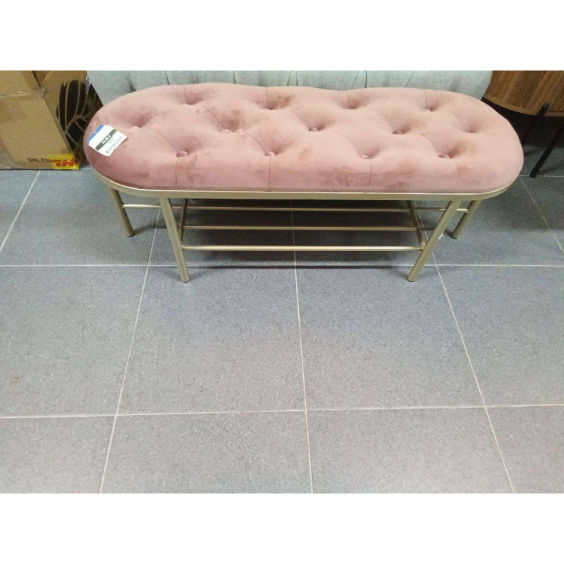 DESCALZADORA POLIESTER METAL 100X35X40 ROSA