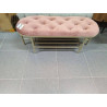 DESCALZADORA POLIESTER METAL 100X35X40 ROSA