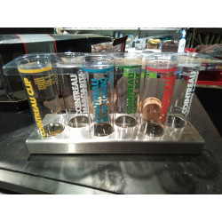 JUEGO VASOS TUBO PARA COCTELES MARCA COINTREAU