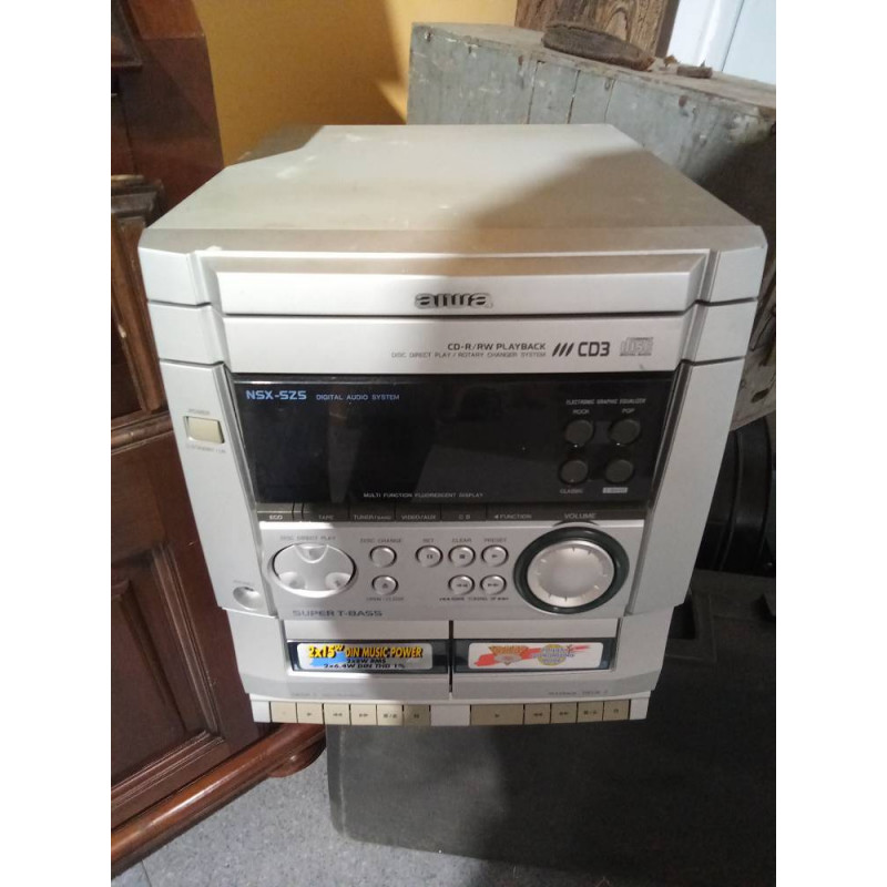 CADENA AIWA SIN ALTAVOCES A REVISAR