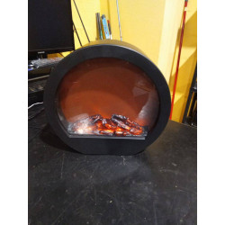 DECORACION IMITACION CHIMENEA