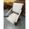 BUTACA PLEGABLE TAPIZADA