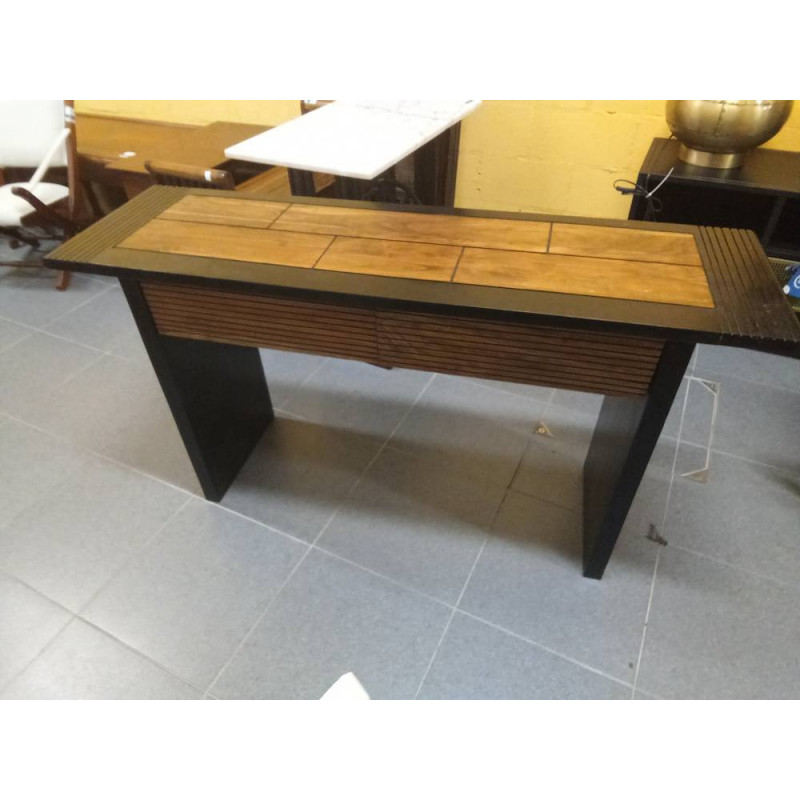 CONSOLA ACACIA 140X40X76 MARRON