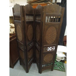 BIOMBO MADERA RATÁN