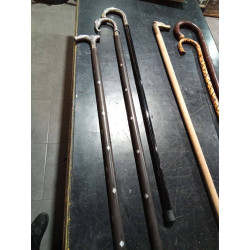 BASTON EMPUÑADURA METALICA