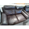 SOFA PIEL 2 PLAZAS