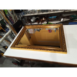 ESPEJO DORADO 85X65