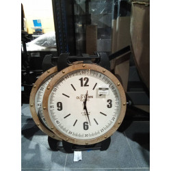 RELOJ PARED HIERRO MDF...