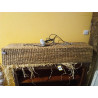 LAMPARA TECHO FIBRAS NATURALES 138X26X33