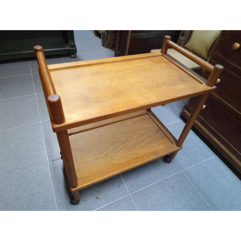 CAMARERA MADERA RUEDAS