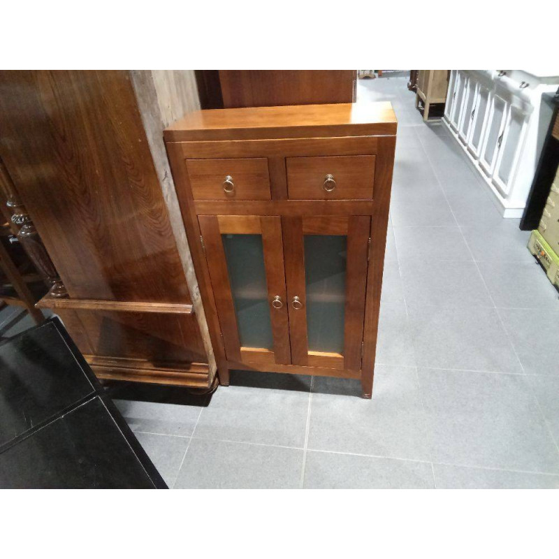MUEBLE AUXILIAR 2 CAJONES 2 PUERTAS