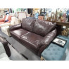 SOFA CAMA PIEL CHOCOLATE