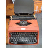 MÁQUINA ESCRIBIR VINTAGE NARANJA