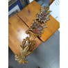 DECO PARED VEGETAL DORADA