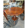 MESA ORNAMENTADA ANGLO INDIA INCRUSTACIONES LATON