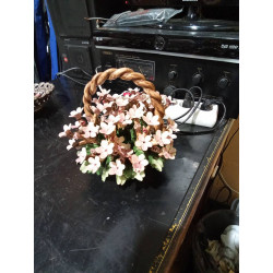 CESTA FLORES CAPODIMONTE