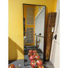 ESPEJO HIERRO CRISTAL 70X4X200 NEGRO