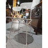 SILLA METALICA BLANCA
