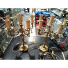 CANDELABRO BRONCE LÁMPARA 