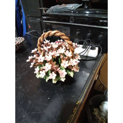 CESTA FLORES CAPODIMONTE